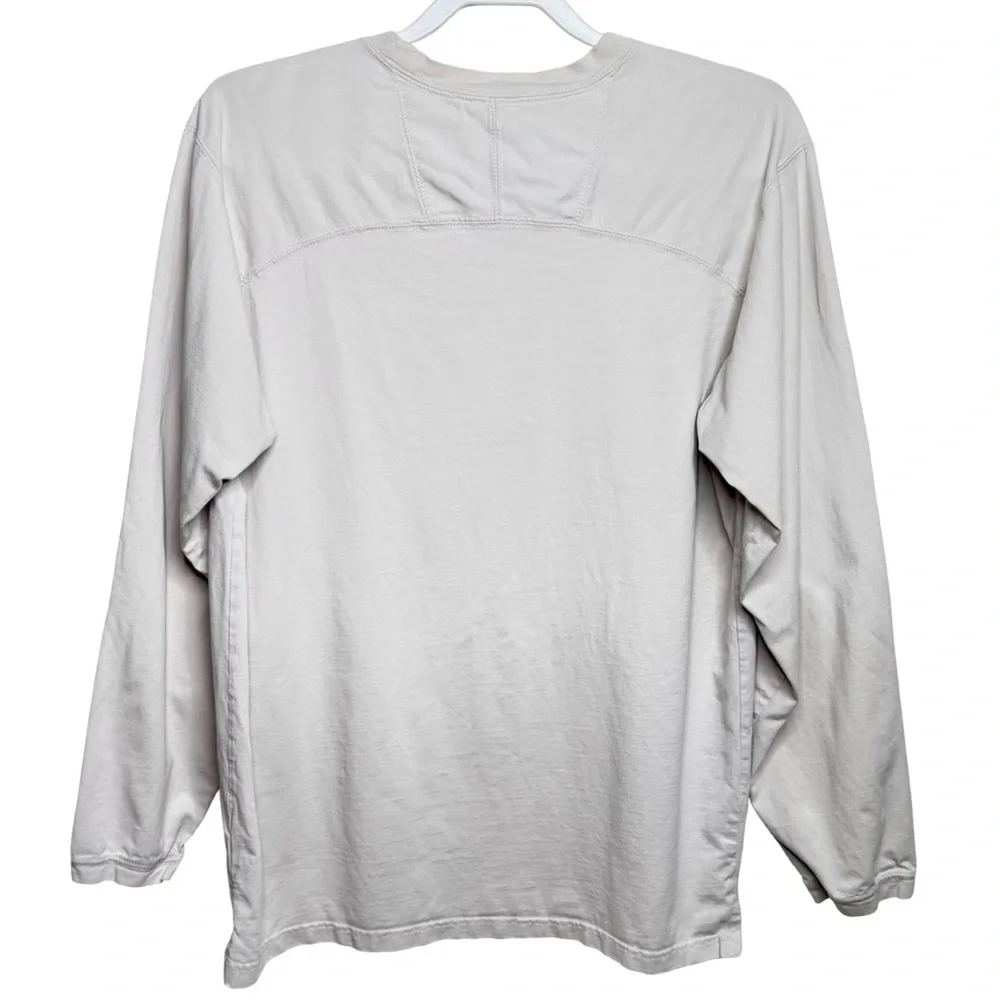 The‎ North Face A5 Series Long Sleeve Cotton Tee Off White Sz L